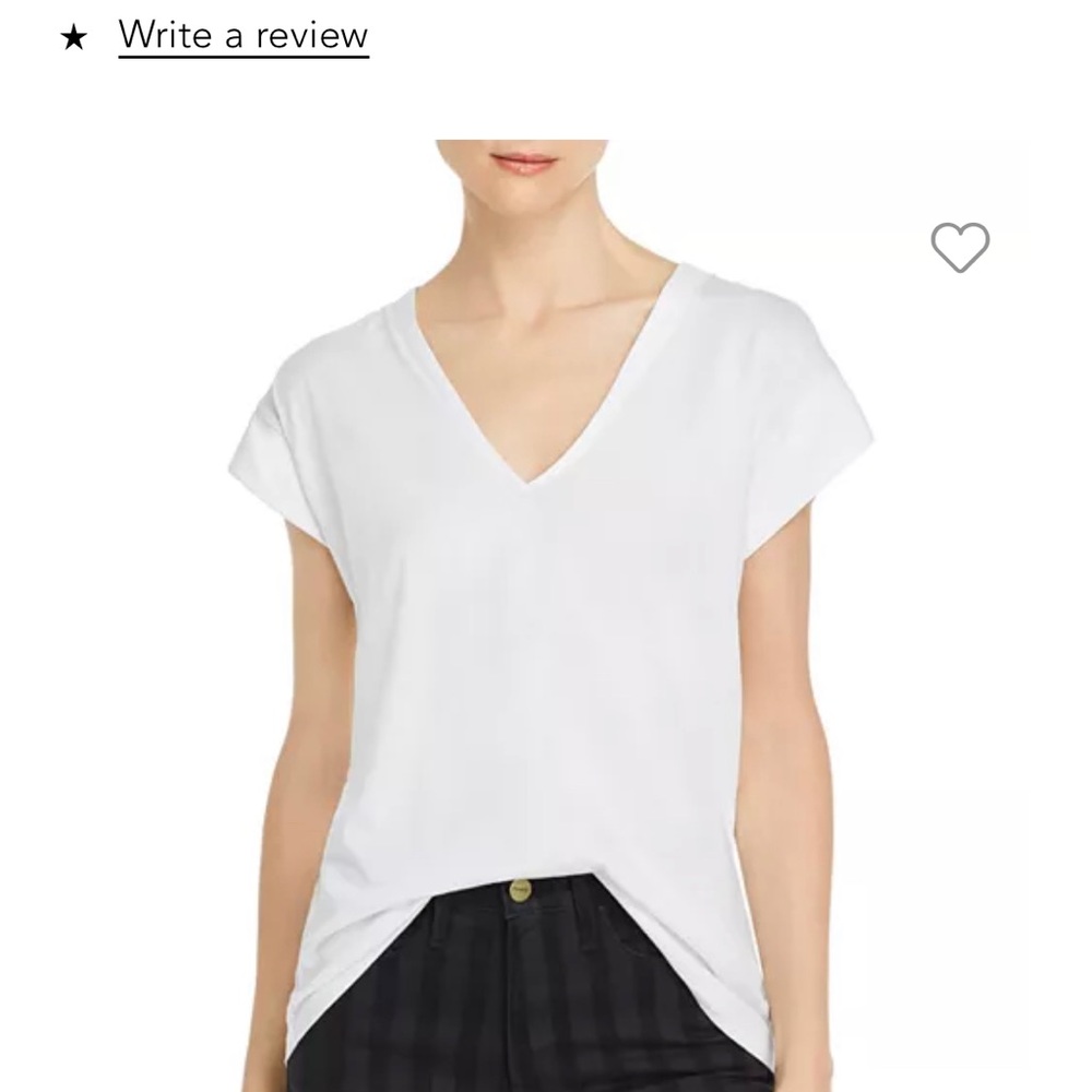 NWT Frame Le Mid Rise V Shirt